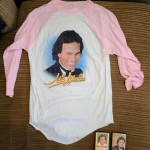 Vintage Julio Iglesias T-shirt Bundle Size Medium